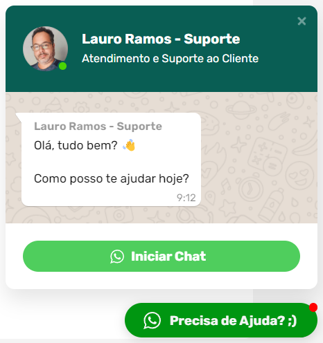 Sistema de Cursos Online Personalizado Pronto: Crie, Monetize e Cresça! 14 Whatsapp Chat para Woocommerce