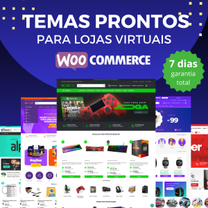 Temas prontos para Lojas Virtuais Woocommerce