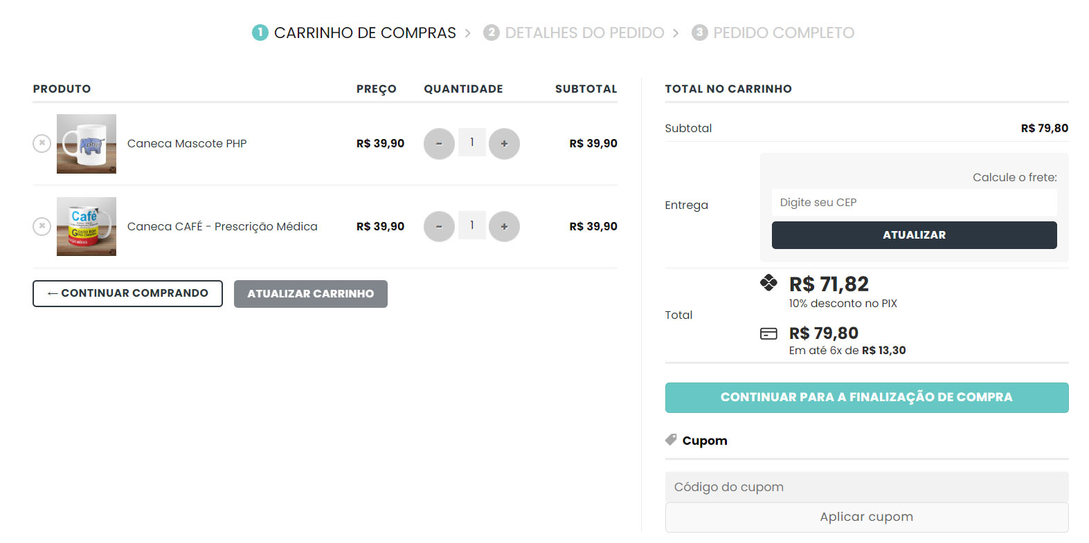 Sistema de Cursos Online Personalizado Pronto: Crie, Monetize e Cresça! 17 Carrinho Otimizado