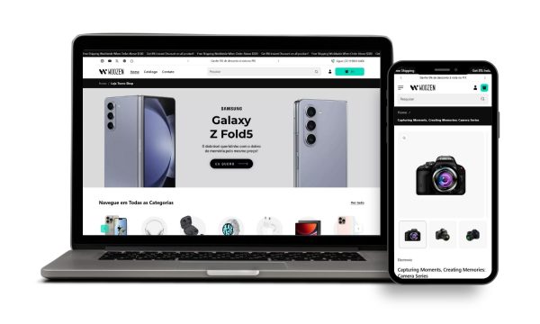 Loja Virtual Pronta Tecno Shop para Shopify