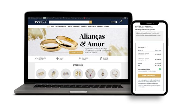 Catálogo Digital de Produtos com Pedidos via Whatsapp