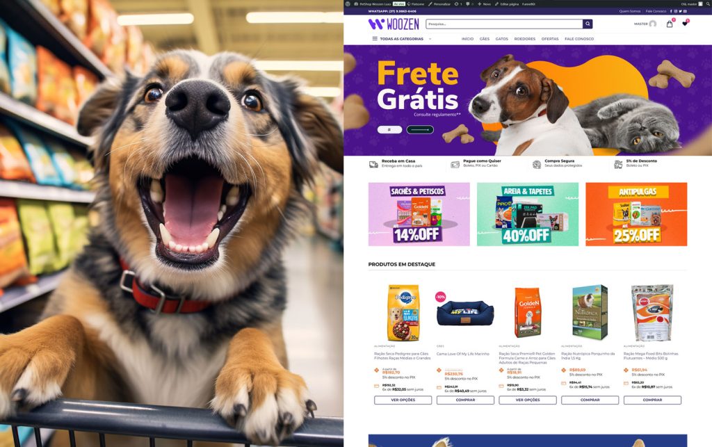 Loja Virtual PetShop: Donos de PetShop, tenha uma Loja Virtual focada 100% no seu mercado Pet e aumente o seu Faturamento 2 Loja Virtual PetShop: Donos de PetShop, tenha uma Loja Virtual focada 100% no seu mercado Pet e aumente o seu Faturamento