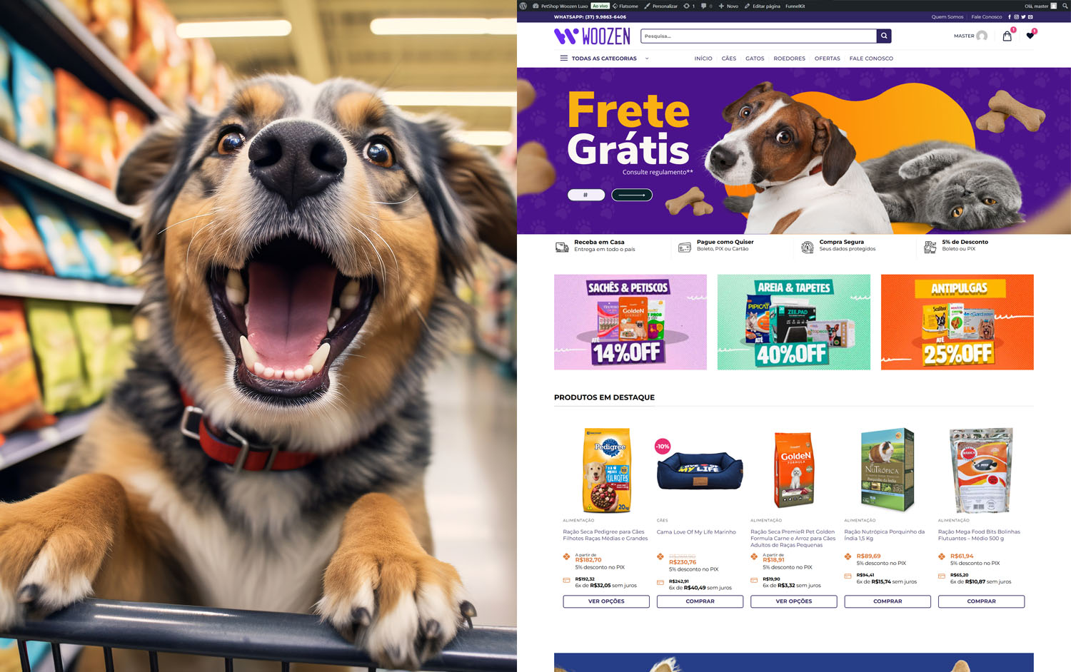 Loja Virtual PetShop: Donos de PetShop, tenha uma Loja Virtual focada 100% no seu mercado Pet e aumente o seu Faturamento