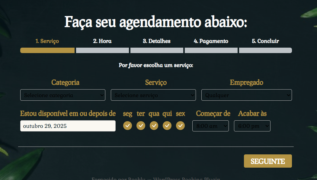 Loja Pronta para Salão de Beleza 6 Captura de tela 2025 10 29 154050