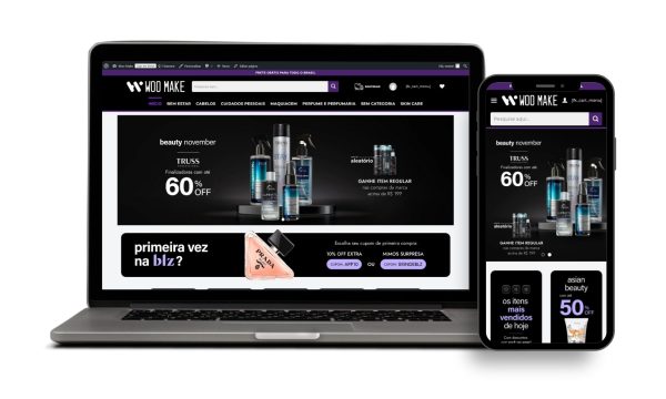 Loja Virtual de Maquiagem e Beleza para Woocommerce