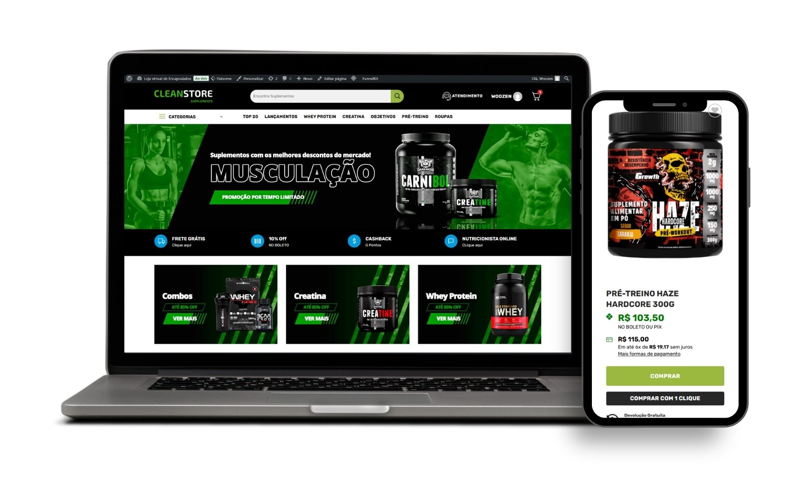Loja Virtual Pronta para Encapsulados e Suplementos 1 Loja Virtual Pronta para Encapsulados e Suplementos